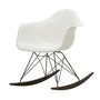 Vitra - Eames Plastic Armchair RAR RE, Ahorn dunkel / basic dark / weiss