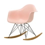 Vitra - Eames Plastic Armchair RAR RE, Ahorn gelblich / basic dark / zartrosé