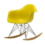 Vitra - Eames Plastic Armchair RAR RE, Ahorn gelblich / basic dark / senf
