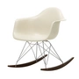 Vitra - Eames Plastic Armchair RAR RE, Ahorn dunkel / Chrom / kieselstein