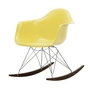 Vitra - Eames Plastic Armchair RAR RE, Ahorn dunkel / Chrom / citron
