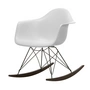 Vitra - Eames Plastic Armchair RAR RE, Ahorn dunkel / basic dark / baumwollweiss