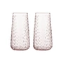 Marimekko - Syksy Glas, long 180 ml, hellrosa (2er-Set)