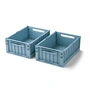 LIEWOOD - Weston Aufbewahrungsbox, 36 x 25 x 13,5 cm, beach blue (2er-Set)