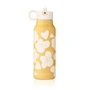 LIEWOOD - Falk Wasserflasche, 350 ml, Flower / lemon yellow