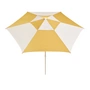 HAY - Terrazza Sonnenschirm, sechseckig, Ø 300 cm, off-white / ocker