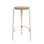 TipToe - MI LOU Barhocker, Eiche / cream white