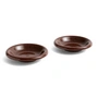 HAY - Barro Schale Ø 20 cm, burgundy (2er-Set)