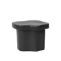 Broste Copenhagen - Sonja Sockel H18 cm, schwarz, matt