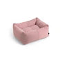 HAY - Hundebett, Zip, XS, rot / weisse Streifen