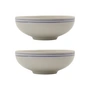 Nicolas Vahé - Bistro Schüssel Ø15,5 cm, blau / weiss (2er-Set)