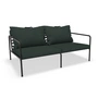 HOUE - AVON Sofa 2-Sitzer, schwarz / alpine