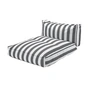 Blomus - Stay Outdoor-Bett, 120 x 190 cm, lily white / black