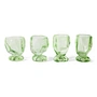 HKliving - Gläser (Nienke Sikkema), peridot (4er-Set)