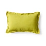 HKliving - Leinen-Kissen, 50 x 30 cm, lemongrass