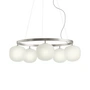 Muuto - Rime Chandelier, aluminium grey