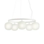 Muuto - Rime Chandelier, weiss