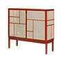 Design House Stockholm - Air Sideboard mit Beinen, rot