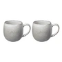 Broste Copenhagen - Nordic Sand Becher mit Henkel, 45 cl (2er-Set)