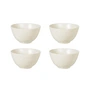 Broste Copenhagen - Nordic Vanilla Schale, Ø 15 x H 8 cm (4er-Set)