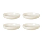 Broste Copenhagen - Nordic Vanilla Schale, Ø 22,5 x H 4,8 cm (4er-Set)
