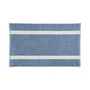 HAY - Stripe Badematte 50 x 80 cm, petrol blue