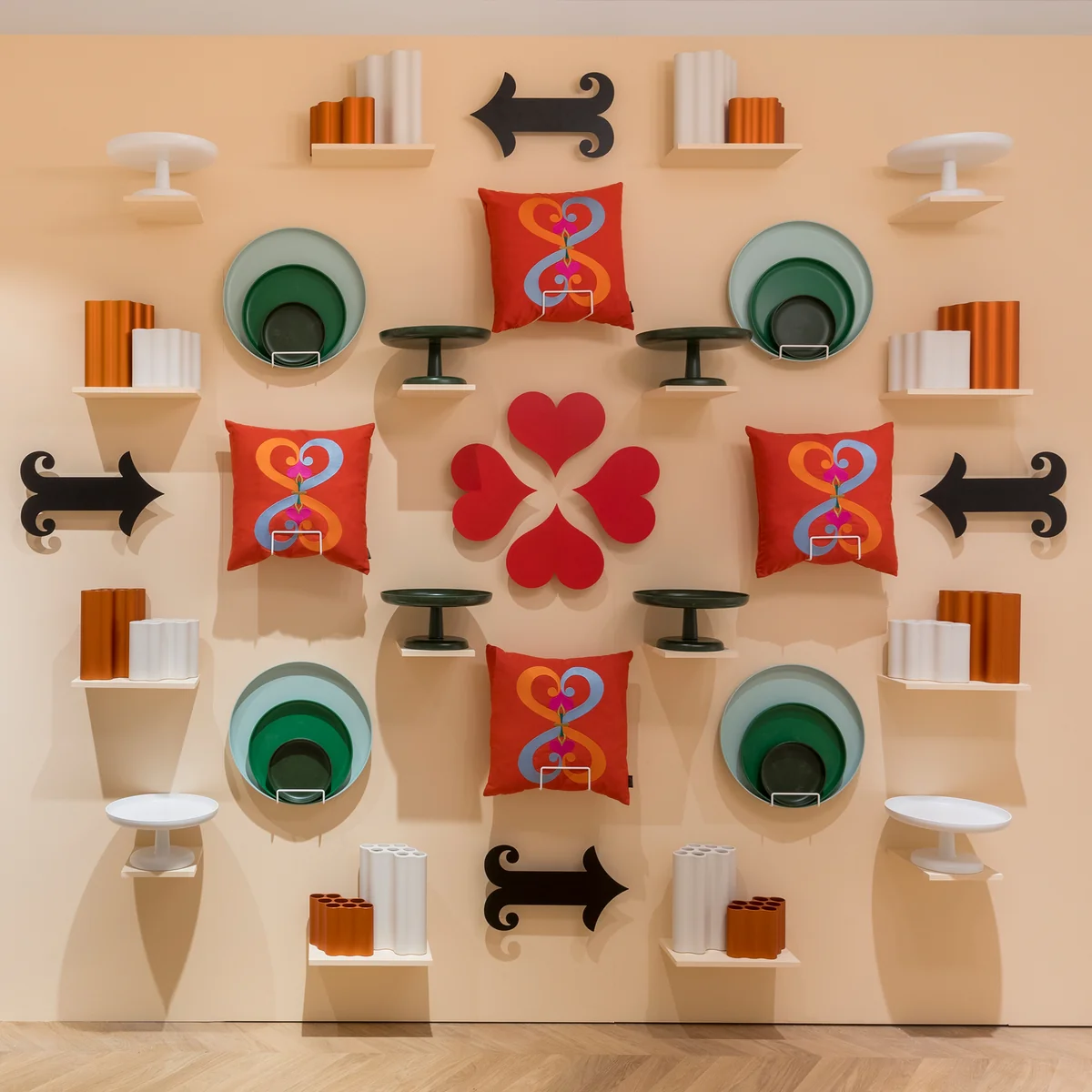 Vitra ヴィトラ ハート　l Wall Relief メタル ウォール レリーフ インターナショナルラブ ハート