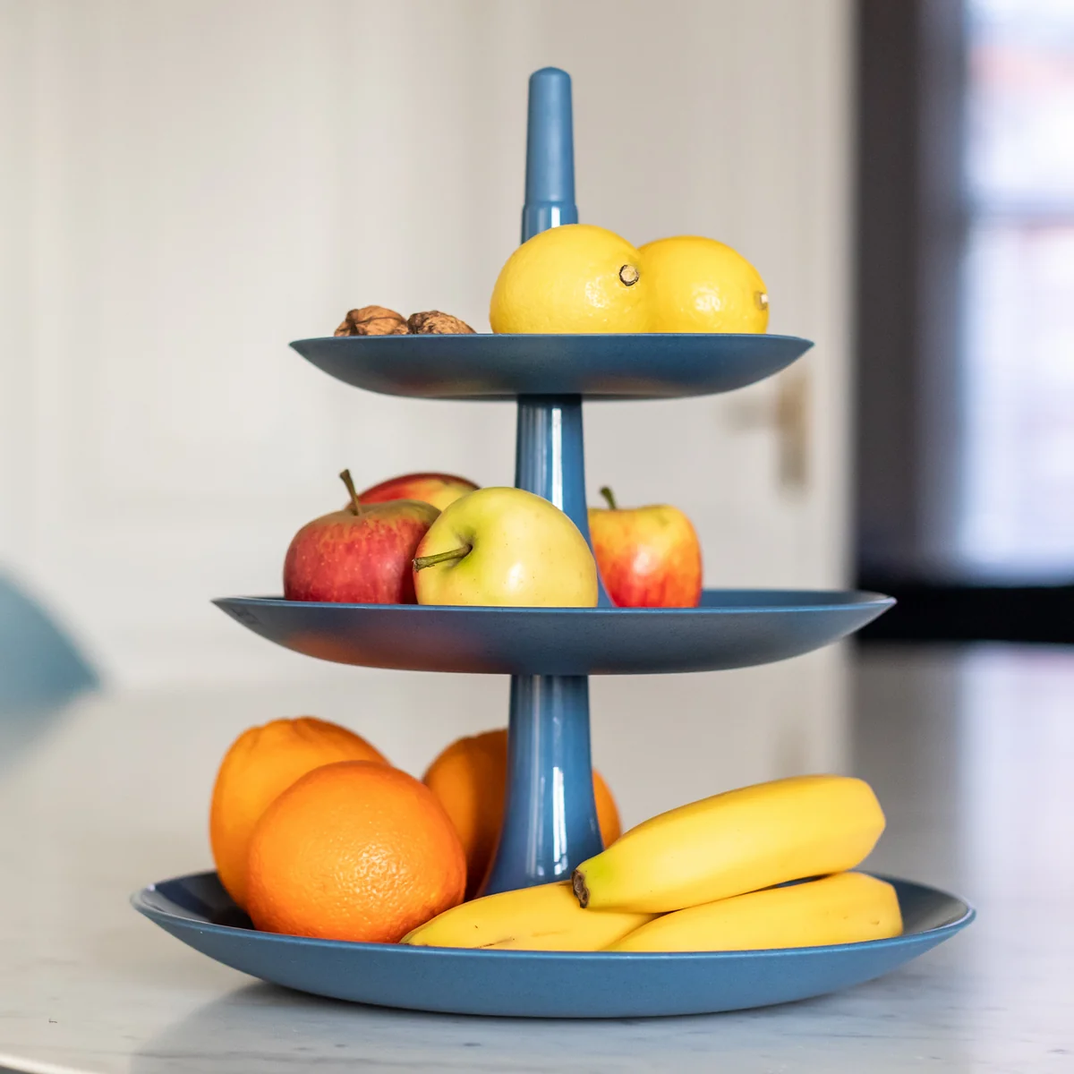 Babell Etagere L von Koziol in organic deep blue