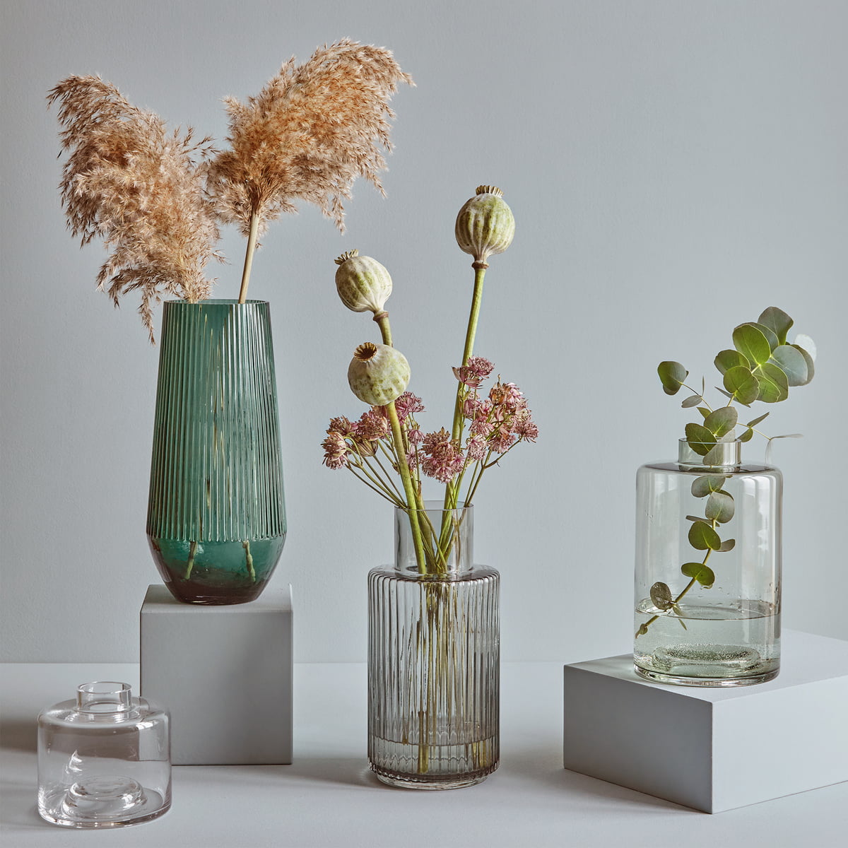 Design Vase Modern Aluminium wasserdicht Designerstück Botanic Haus 15cm #144241