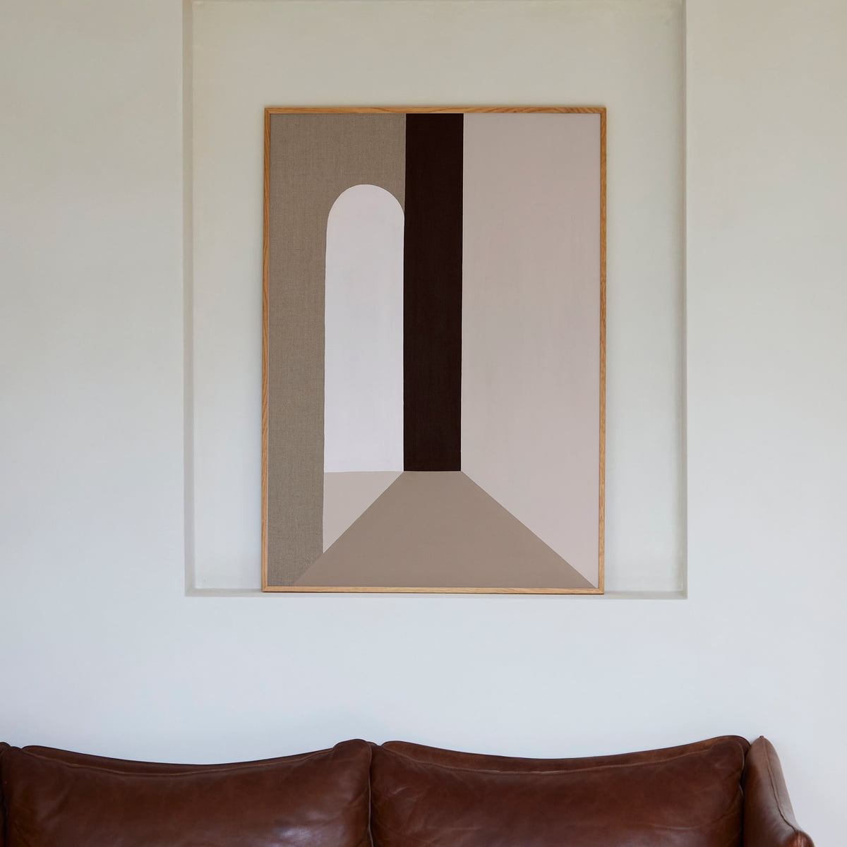 Paper Collective 30 x 40 cm frame Dark Oak - blikfang