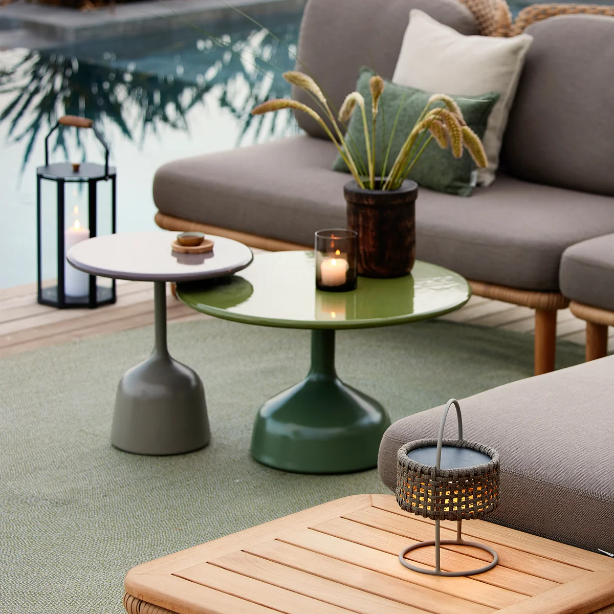 Glaze Outdoor Couchtisch von Cane-line
