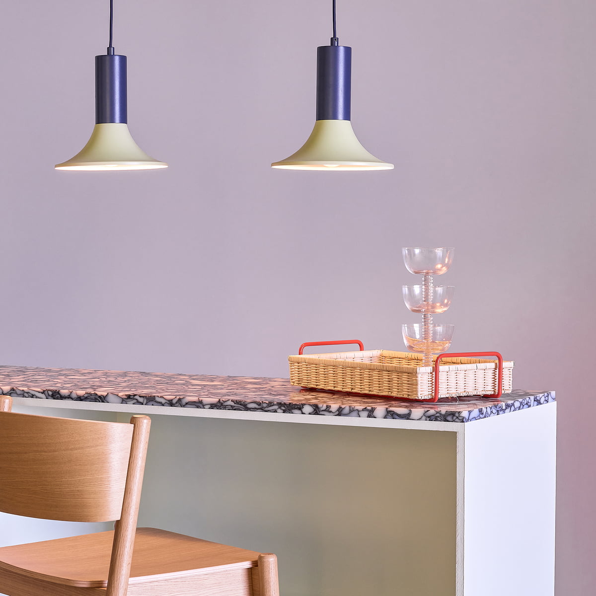 Luminary Pendelleuchte von Hübsch Interior | Connox