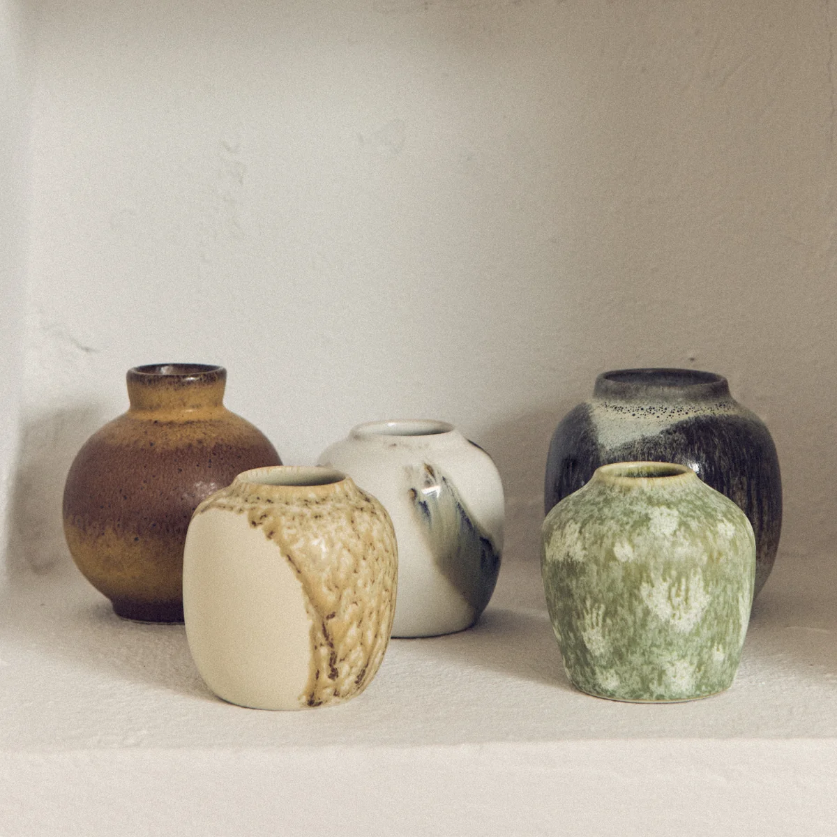 70's Keramik Vase von HKliving
