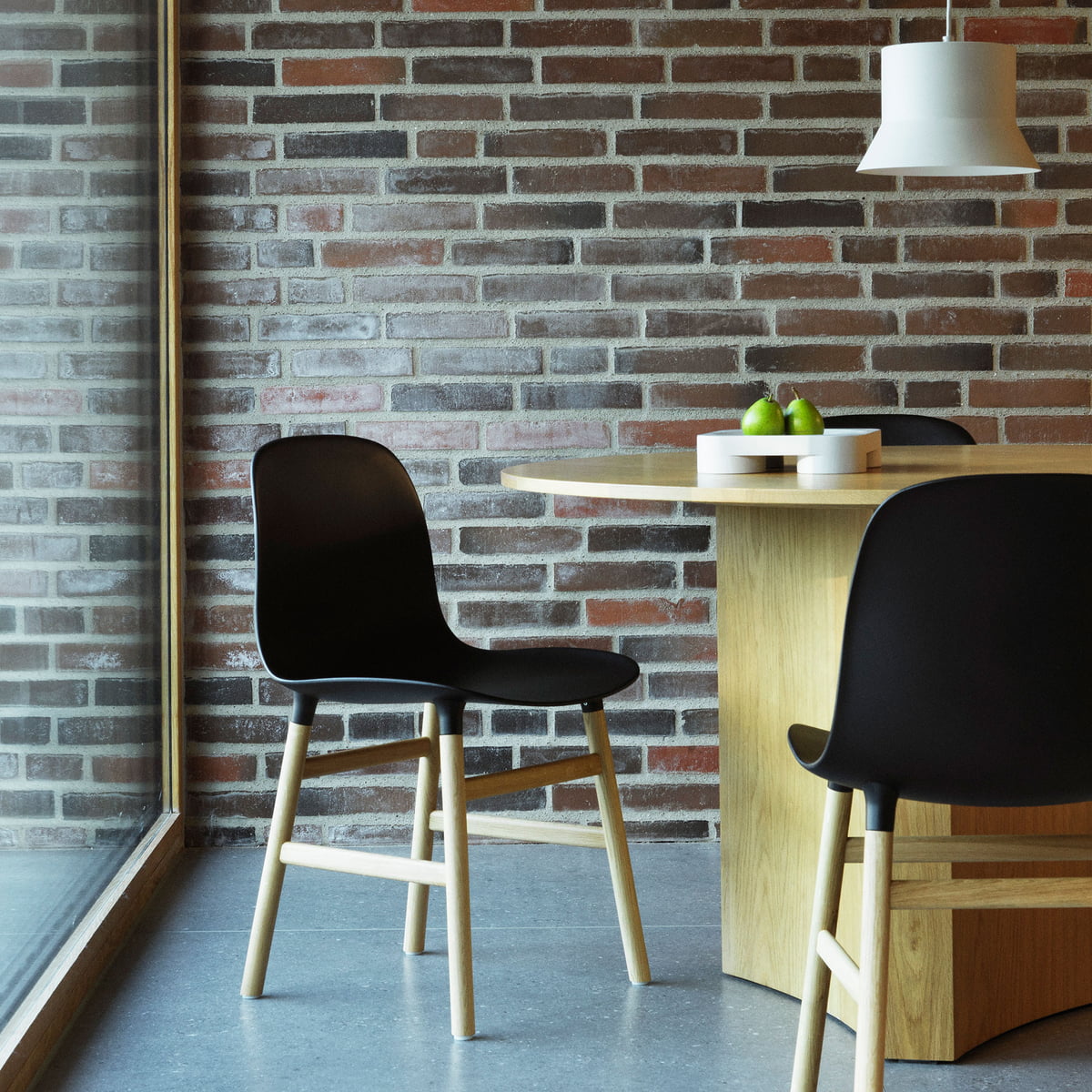  Form Stuhl, Eiche / schwarz von Normann Copenhagen