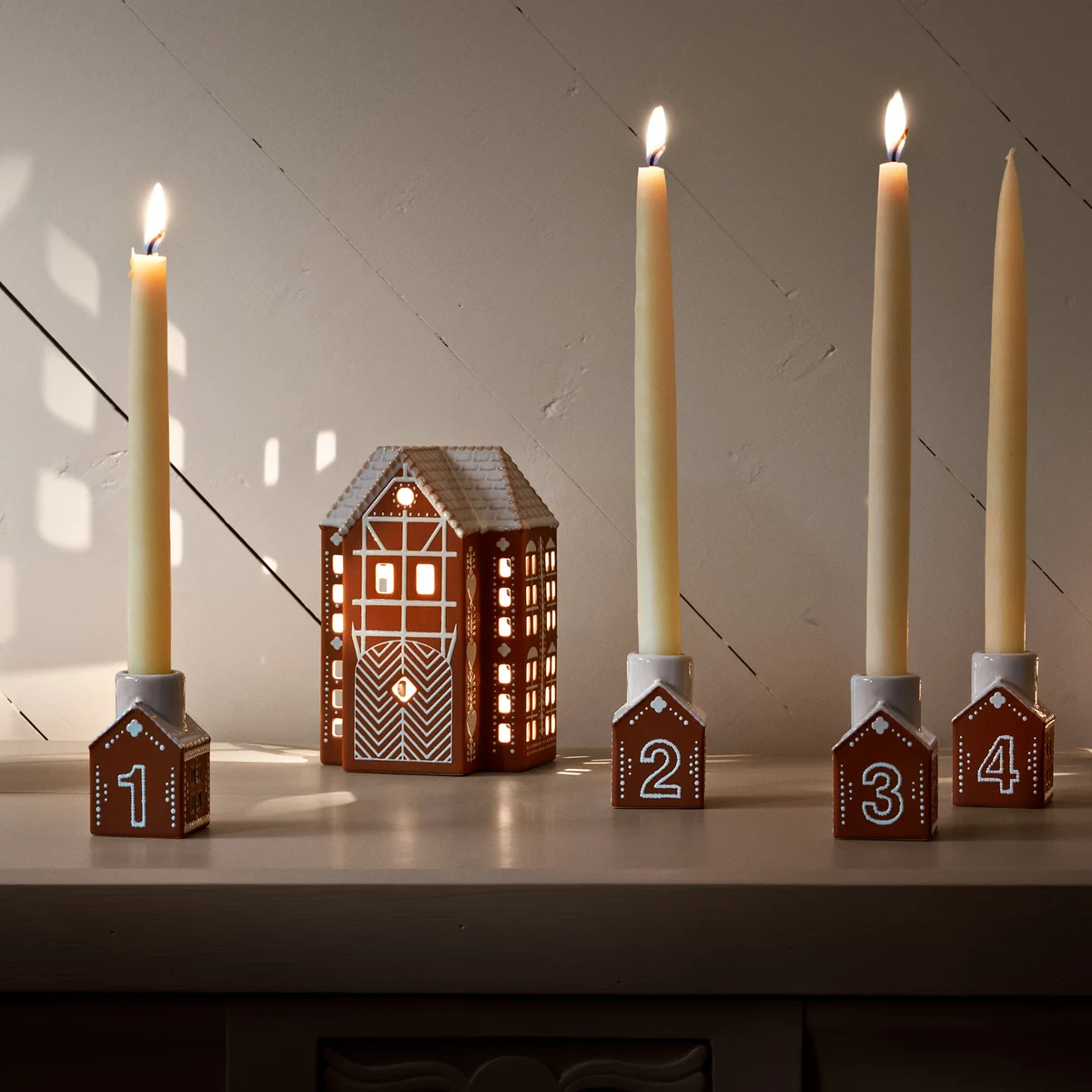 Gingerbread Adventskerzenständer von Kähler Design