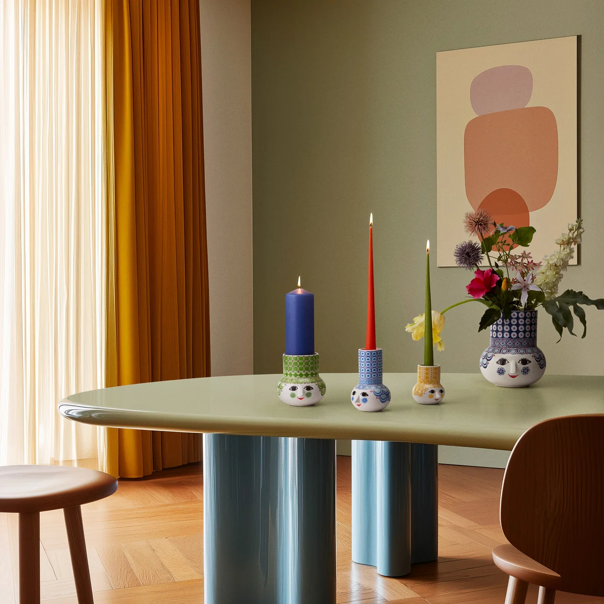 Bjørn Wiinblad - Olga Blockkerzenhalter