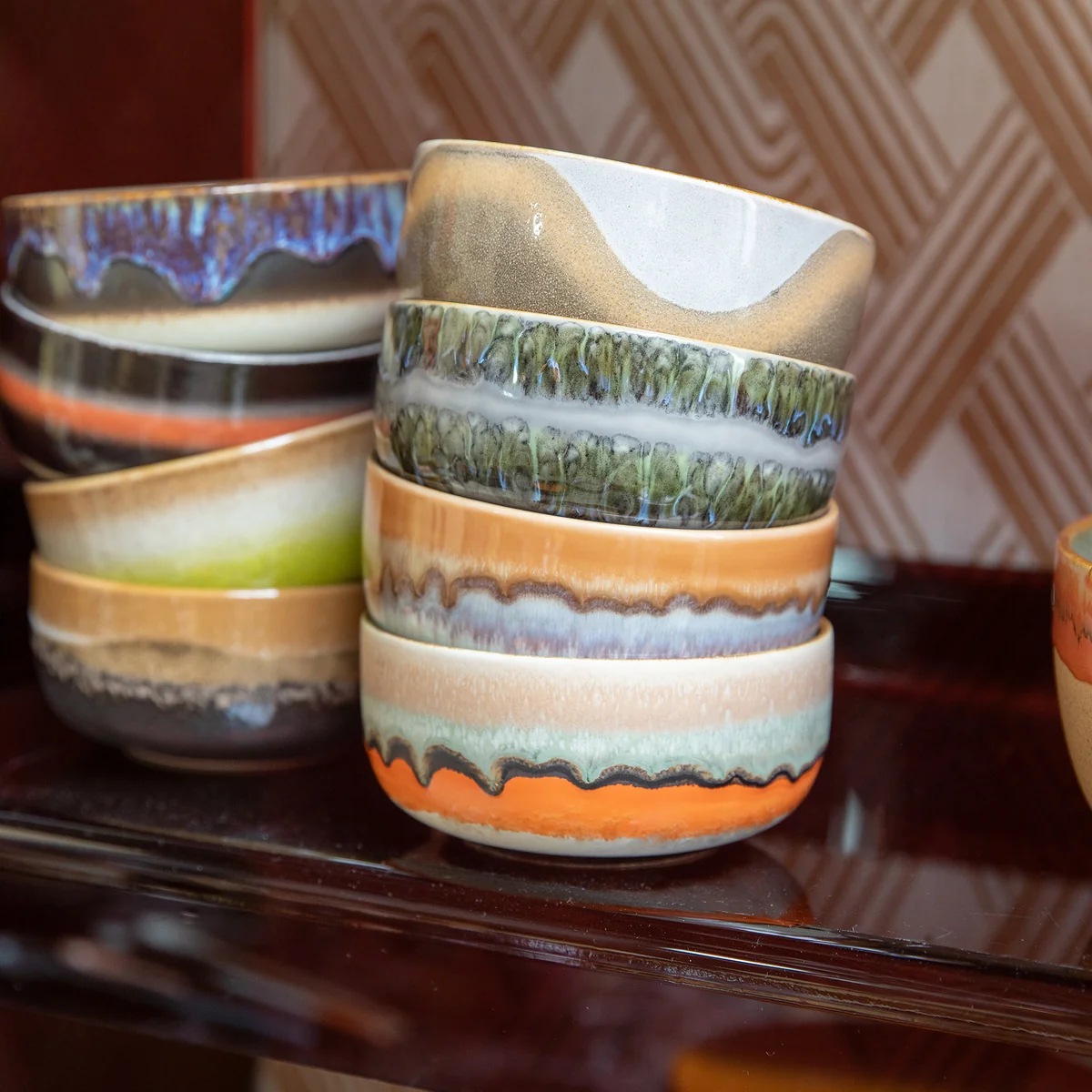 HKliving - 70's Dessertschale, Ø 12,5 cm