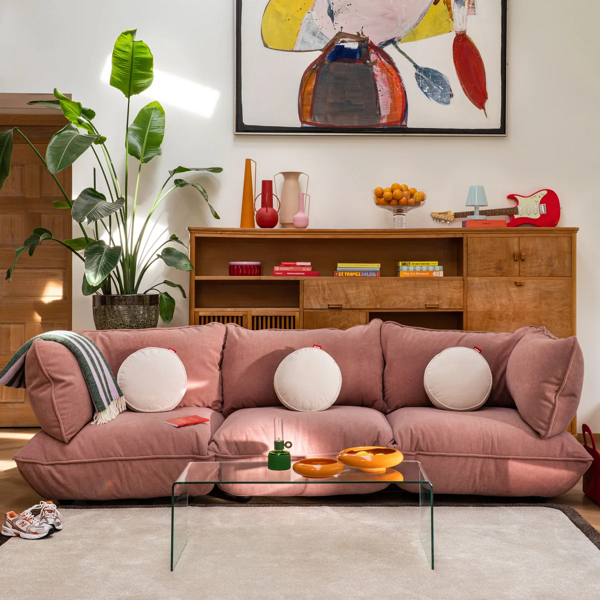 Fatboy - Sumo Sofa, soft pink (Cord) - Ambiente