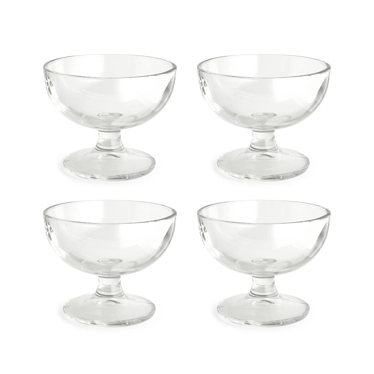 Glas Dessertschale von HAY