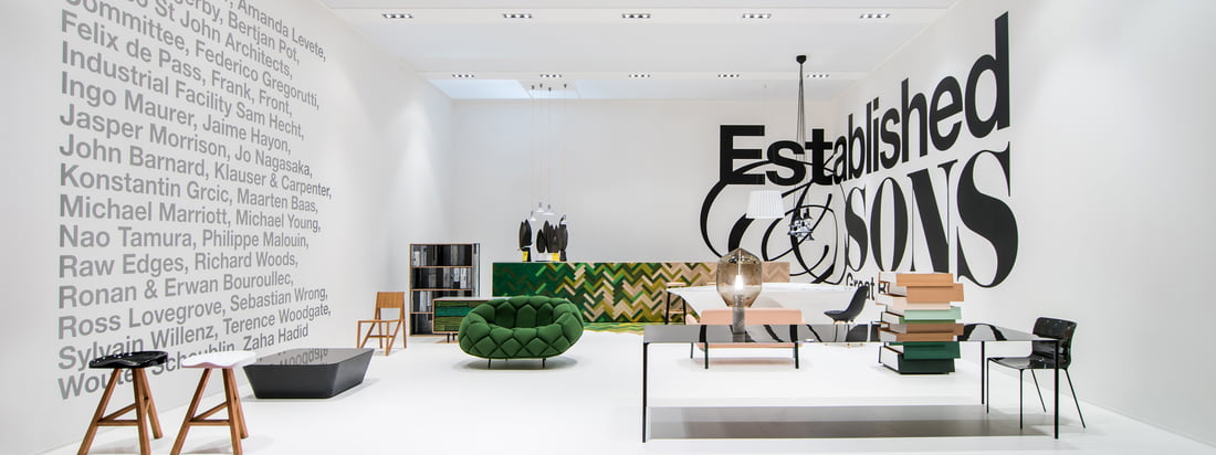 Established & Sons ist ein preisgekröntes, britisches Hersteller- und Designunternehmen, dass sich auf die Fertigung hochwertiger Möbel und Produkte spezialisiert hat. Innovation und Exklusivtät bestimmen das Sortiment von Established & Sons.