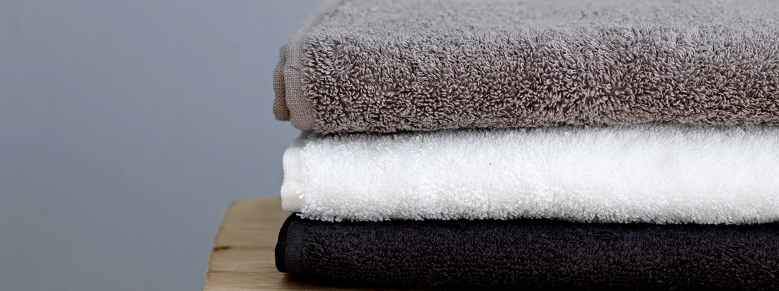 Södahl - Comfort Handtuch, schwarz, weiss und grau