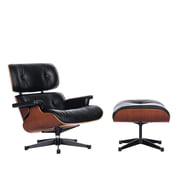 Vitra - Lounge Chair & Ottoman - Kirschbaum