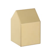 e15 - AC10 Haus Briefbeschwerer Messing