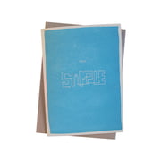 Holstee - Life Is Simple Grusskarte