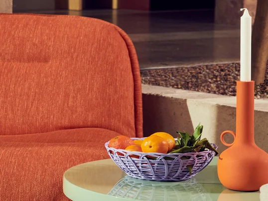 Pols Potten - Bakkie Korb, rund, flieder