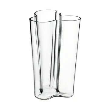 Aalto Vase Finlandia 251 mm von Iittala in klar