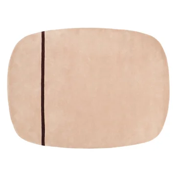 Oona Teppich von Normann Copenhagen in der Ausführung rosa