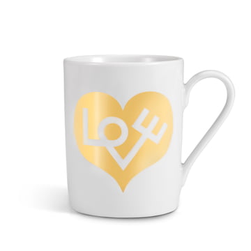 Coffee Mug Love Heart von Vitra in Gold