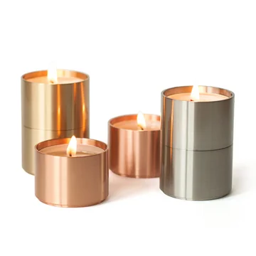 ArchitectMade - Trepas Six Teelichthalter, Kupfer / Messing / Stahl