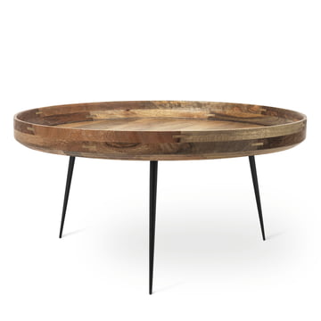 Bowl Table in XL von Mater aus Mangoholz in Natur
